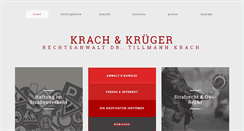 Desktop Screenshot of krach-krueger.de