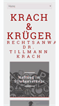 Mobile Screenshot of krach-krueger.de